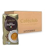 Caféclub - Crema Espresso Bohnen - 8x 1kg