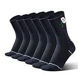 ineepor Bambus 6 Paar Kompressionsstrümpfe Herren Damen, Halbhoch...