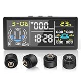Liwogi Multifunktional Tpms Reifendruckkontrollsystem mit 4 externen...