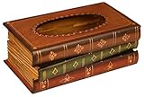 Tebery Tücherbox aus Holz, Breite 16.5cm, Taschentuchbox für...