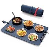 iTRUSOU Warmhalteplatte Elektrisch – Flexibler Speisenwärmer &...