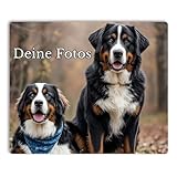 Naispand Personalisiertes Mauspad mit Foto & Text Bedruckt - 24 x 20 cm -...