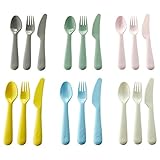 IKEA Mehrweg-Besteck Kalas 18-teiliges Besteckset in gemischten Farben -...