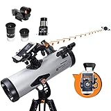 Celestron 22452 StarSense Explore LT114AZ Telescope, Silver/Black