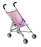 Bayer Chic 2000 - Puppenbuggy Roma, Puppenwagen, Mini-Buggy, Herzchen lila