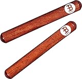 Meinl Percussion CL1RW Wood Claves, Classic aus Rotholz (20,5 cm Länge /...