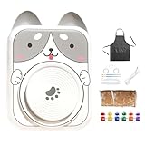 Dopsyesn Kleine Töpferscheibe USB 5V DC,Töpferscheibe Für Kinder Mit...