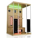 Artsauna Infrarotkabine Göteborg 120 – Natur, Wärmekabine mit...