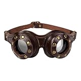 Generisch Vintage Sonnenbrille Motorradbrille Schutzbrille Fliegerbrille...