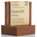 Savion Haarseife Henna, für alle Haartypen, Vegan, Palmölfrei,...