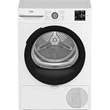 Beko BM3T38220X Wäschetrockner, 8 kg, Frontlader Wärmepumpentrockner, 15...