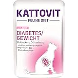 Kattovit PB Feline Diet Diabetes/Gewicht Lachs 85g (Menge: 24 je...