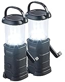 Semptec Urban Survival Technology Kurbelleuchte: 2er-Set...