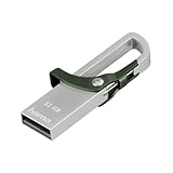 Hama 32GB USB-Stick USB2.0 Datenstick mit Karabiner (15 MB/s, Memory Stick...