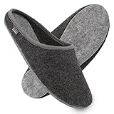 filsko® - Hausschuhe Herren - Hausschuhe Damen - Filzpantoffeln - perfekt...