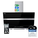 KKT KOLBE A+++ Dunstabzugshaube 80 cm 782 cbm/h Kopffreie Wandhaube...