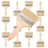 LDHHYH 12 Stück Pinselset Lasurpinsel 120mm,Pinselset Flachpinsel mit...