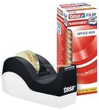 tesa Easy Cut Tischabroller ORCA - rutschfest, einfache Handhabung,...