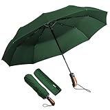 KASTEWILL Regenschirm Schirm Damen & Herren,Taschenschirm Sturmfest...