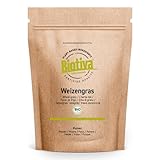 Weizengras Bio 500g - Weizengrasspulver - Junges Weizengrass-Pulver aus...