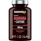 ESSENSEY - Guarana Extrakt 228g I Koffein 200 mg I 90 Kapseln I Vegetarier...