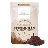 Sevenhills Wholefoods Acai Pulver Bio 100g, Rohkost, Gefriergetrocknet...