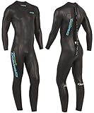 Camaro Herren Speedskin Overall Triathlon Neoprenanzug Schwarz L