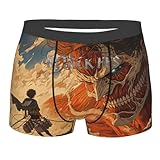 Zhongkaihua Herren Boxershorts Levi Ackerman/Eren Jaeger/Mikasa Ackerman...