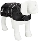 TRIXIE wasserabweisender Hundemantel 'Mantel Orléans, S: 35 cm, schwarz' -...