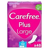 Carefree Plus Large Slipeinlagen mit ultimativem verbessertem Kern,...