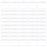 50 Stück Ausweishülle Transparente aus PVC, Ausweishüllen Wasserdichte...
