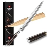 XINZUO 30cm Sashimi Messer X7Cr17MoV Edelstahl, Traditionelles japanisches...