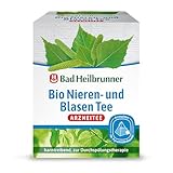 Bad Heilbrunner Bio Nieren- & Blasen Tee - Arzneitee im Pyramidenbeutel -...