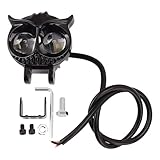 Motorrad-Nebelscheinwerfer in Vogelform, 2000 lm, IP67, wasserdicht,...