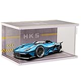 Gdnhovfnxe Modellauto-Garage-Display,Modellgarage,1:32 Automodell-Vitrine -...