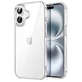 JETech Hülle für iPhone 16 6,1 Zoll, Nicht Vergilbende Stoßfest...
