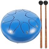 MAJORMENCH Kleines Zungentrommel Satz aus Metall für Anfänger Tragbare...