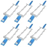 6x Schneekette Anfahrhilfe Massive Reifenkette Spikes Schnee Eis Reifen PKW...