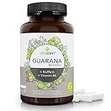 VITALKRAFT Guarana-Komplex / 120 hochdosierte vegane Kapseln mit 470mg...