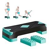 HomGarden Verstellbarer Aerobic-Stepper für Fitness und Training, 67,3 cm,...