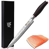 Sunlong Sashimi-Messer 20,3cm Sushi-Messer Japanisches Yanagiba-Messer aus...