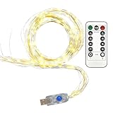 Générique Lichterketten für Weihnachtsbaum | glitzernde LED- für Haus,...