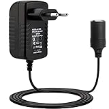 Retoo Zigarettenanzünder Steckdose Adapter 12V 2A, Netzadapter KFZ,...