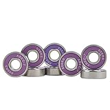 Apollo Kugellager Set ABEC 7, Bearing 2,1x0,7cm für Longboard Skateboard...