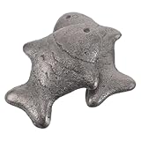 FONDOTIN Gusseiserner 2 Stück Eisenfisch Kochwerkzeug Veganes Sicheres...