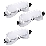 3 Stück Schutzbrille, Anti-Fog Schutzbrille, Profi Schutzbrille,...