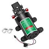 LONGRUN 12V Wasserpumpe Selbstansaugend, 12V DC Membran Pumpe mit...