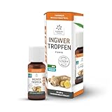 Lemon Pharma Ingwertropfen 20ml – Hochdosiert, 100% Bio und Vegan I Für...