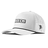 Branded Bills Unisex 5-Panel Baseballkappe, Weiß, One Size
