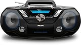 Philips AZB798T/12 CD-Soundmaschine, CD Player Tragbar (Radio DAB+/UKW,...